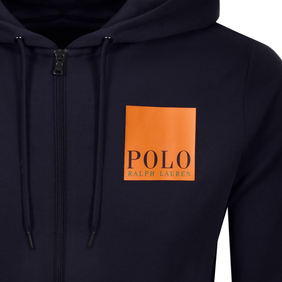 Alternative Image for ProductRalph Lauren Polo Full Zip Hoodie Navy3